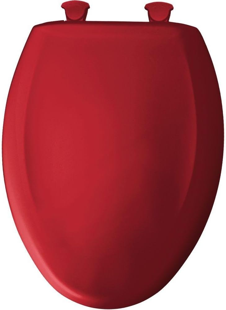 Bemis 1200SLOWT 153 Plumbing Fixtures Toilet Bidet Seats, Red