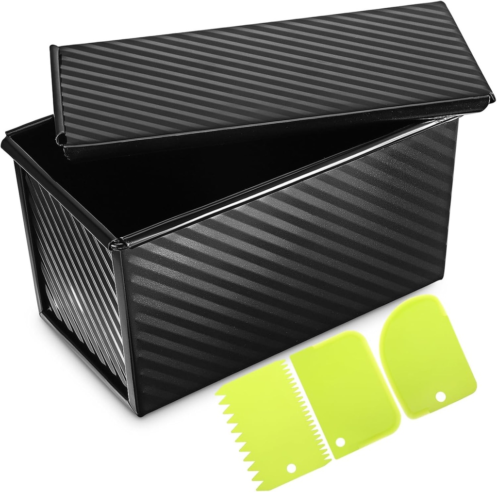 GRIRIW Bread Scraper Toast Cooking Mold Baking Supplies Easy to Clean Bread Pan Versatile Toast Box