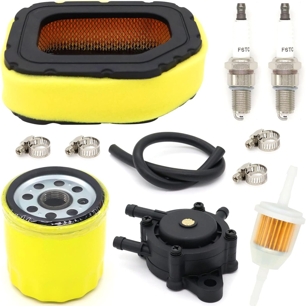 Air Filter 3208303 Lawn Mower Tune up Kit for Kohler SV730 SV735 SV740 SV810 SV820 SV830 Engine with Filer Pump, Replace 32 883 03-S1 Air Filter