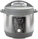 Instant Pot, 6-Quart Whisper Quiet 9-in-1 Electric Pressure Cooker, Slow Rice Steamer, Sauté, Yogurt Maker, Warmer & Sterilizer, Free App with 800+ Recipes, Stainless Steel