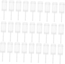 UKCOCO 40pcs Push Cake Holders Containers for Homemade Desserts Removable Easy Clean Push Pops Suitable for Weddings Birthdays Parties and Family Events