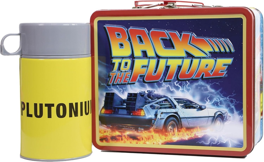 Surreal Entertainment Back to The Future Tin Titans Previews Exclusive Lunch Box with Beverage Container