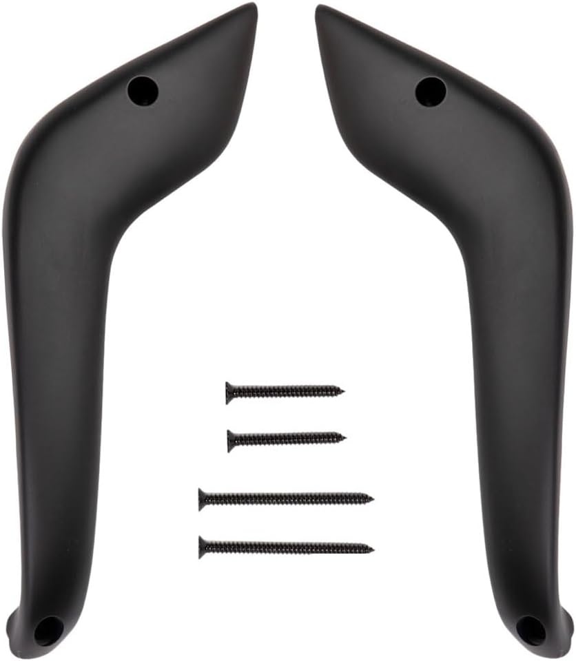 HY-SPEED 2 PCS Black Left and Right Side Interior Pull Door Handle Compatible with 2011 2012 2013 2014 2015 2016 2017 2018 2019 2020 11 12 13 14 15 16 17 18 19 20 Fiesta fit for Power Window