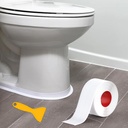 Digtokore Caulk Tape, Self Adhesive White Caulking Tape Sealant Strip, Waterproof Bathroom Shower Bathtub Toilet Caulk Strip with Sealing Tool(1.5" x10.5Ft)