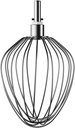 Stainless Steel Whisk, Accessory,Compatible For Kenwood Food Processors, Balloon Whisk Suitable For All Chef XL Food Processors