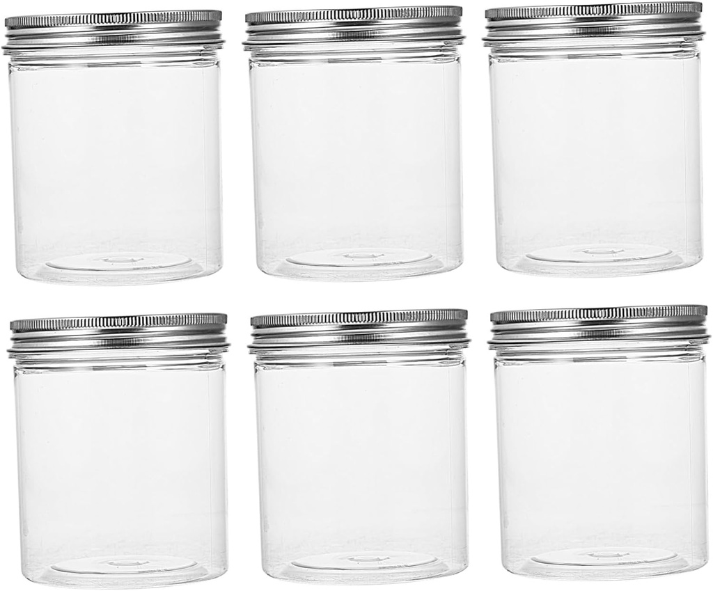Alipis 6pcs Cookie Jar Lid Airtight Storage Containers for Sweets and Snacks for Kitchen Organization and Home Decor