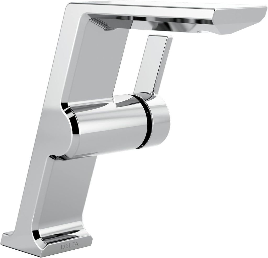 Delta Faucet 699-PR-DST Pivotal Single Hole, Lumicoat Chrome