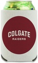 Colgate University Raiders Logo Can Cooler - Drink Sleeve Hugger Collapsible Insulator - Beverage Insulated Holder
