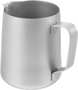 CAXUSD Stainless Steel Milk Frothing Pitcher Steaming Jug with Comfortable Handle for Coffee Art Practice Home Kitchen and Cafe Use