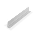 Outwater Plastics 1920-Wh White 1''X 1/2'' Styrene Angle Plastic Angle Moulding 48 Inch Lengths (Pack of 3)