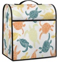 Turtle Animals Stand Mixer Cover Compatible with 6-8 Quart Mixer Fits All Tilt Head & Bowl Lift Kitchen Coffee Machine Dust Cover with Pockets for Accessories