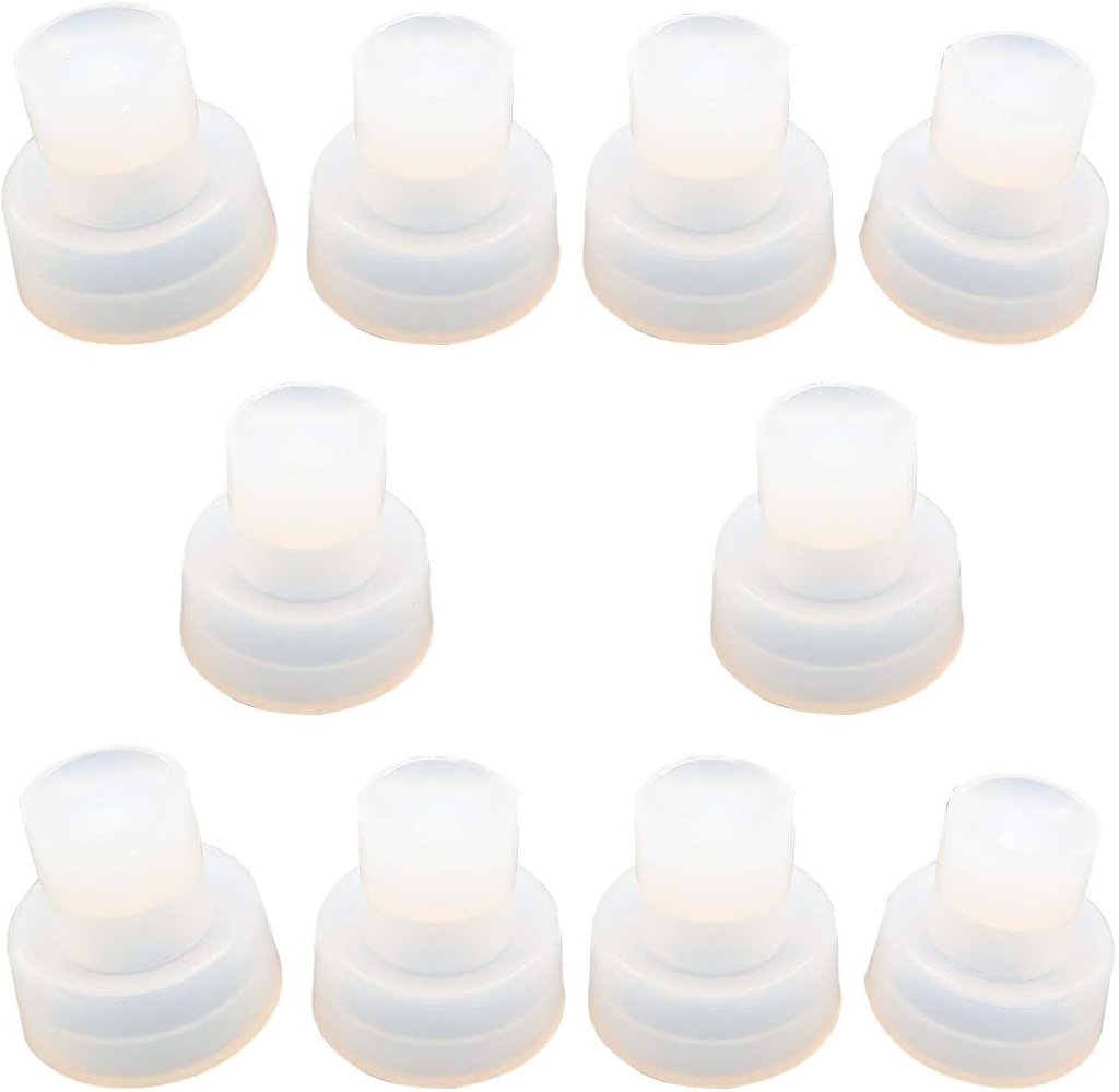 plrtliren Silicone Rubber Seat Cup Compatible With Bunn 00600.1000 Cup for Tea Maker or Coffee Maker (10 Packs)