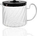 12 Cup Coffee Pot Replacement for KEURIG K-DUO 5100 Glass Coffee Carafe (not Fit K-Duo Essentials Model) Ergonomics Handle