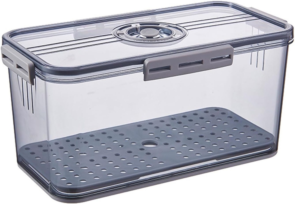 Innovative Bread Saver With Tight Seal Lid Convenient Bread And Dry Good Storage Boxes With Freshness Tracking Lid