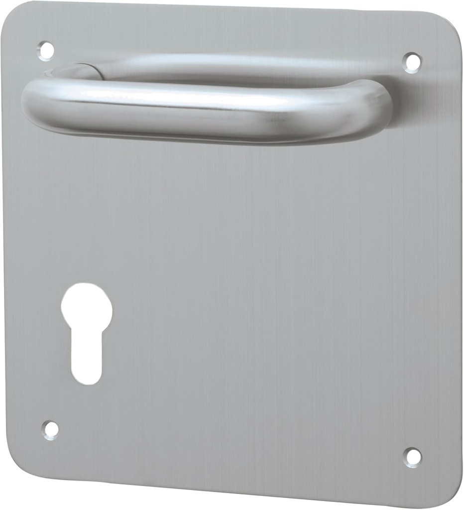 Tesa Assa Abloy msi0 °C872is16 Latch Handle Set, Silver