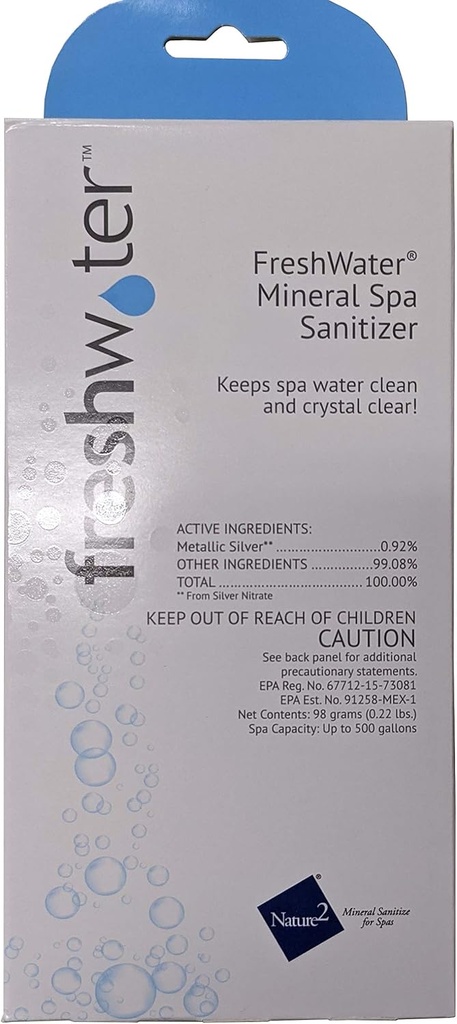 Mineral Spa Cleaner Silver Ionizer 80010