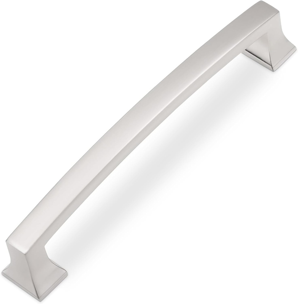 COTYKILEY 10 Pack 5 Inch(128mm) Brushed Satin Nickel Cabinet Handles Kitchen Cabinet Pulls Cabinet Door Handles Kitchen Cabinet Hardware