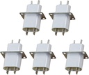 Microwave Oven Magnetron Socket w/Through-core Capacitor Replacement Microwave Magnetron Tube Filament Terminal Sockets Pin Converter(5PCS)