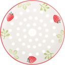 Dumpling Steaming Plate Multi Ceramic Food Steamer Dish for Cooking for Dumplings Buns Fish Rice Easy to Clean and Portable