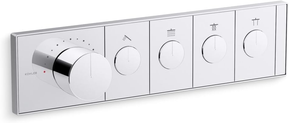 KOHLER K- 26348-9-BV ANTHEM™ RECESSED MECH TH CONTROL 4OT, Vibrant Brushed Bronze