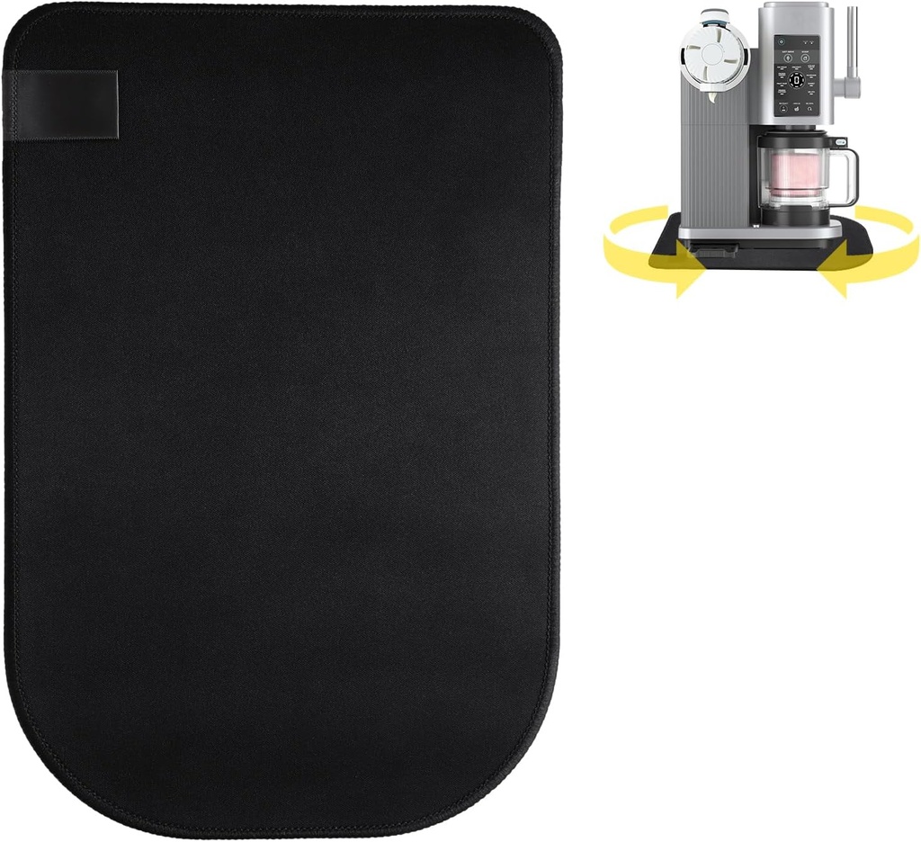 Non-Slip Sliding Pad for Ninja Creami NC701 Ice Cream Maker – Smooth Countertop Glide & Scratch Protection - Accessories for Ninja Swirl Soft Serve Maker (11.8x7.87 Inch)