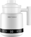 DGD06-06BD Mini Ceramic Electric Stew Health Pot, Smart Appointment Automatic Multi-function Slow Cooker, 600ml