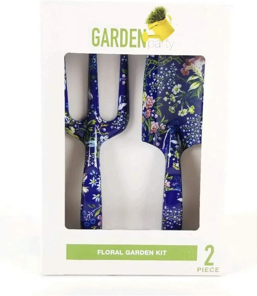 Garden Party 2 Piece Floral Tool Kit & 18 Oz. Sprayer Home/Garden Tool Set Blue