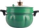 Generic Soup Pot with Handle with Cover Slow Cooker Pumpkin Micro Pressure Pot, 38cmx24cm, Green