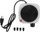 Zerodeko Mini Hot Plate Electric Stove Temperature Control Portable Small Cooking Hotplate for Home Travel Us Plug