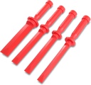 OEMTOOLS 25513 Plastic Scraper Set, 4-Piece, Non-Scratch Chisel Construction Tools for Trim, Gaskets and Wheel Weight Removal