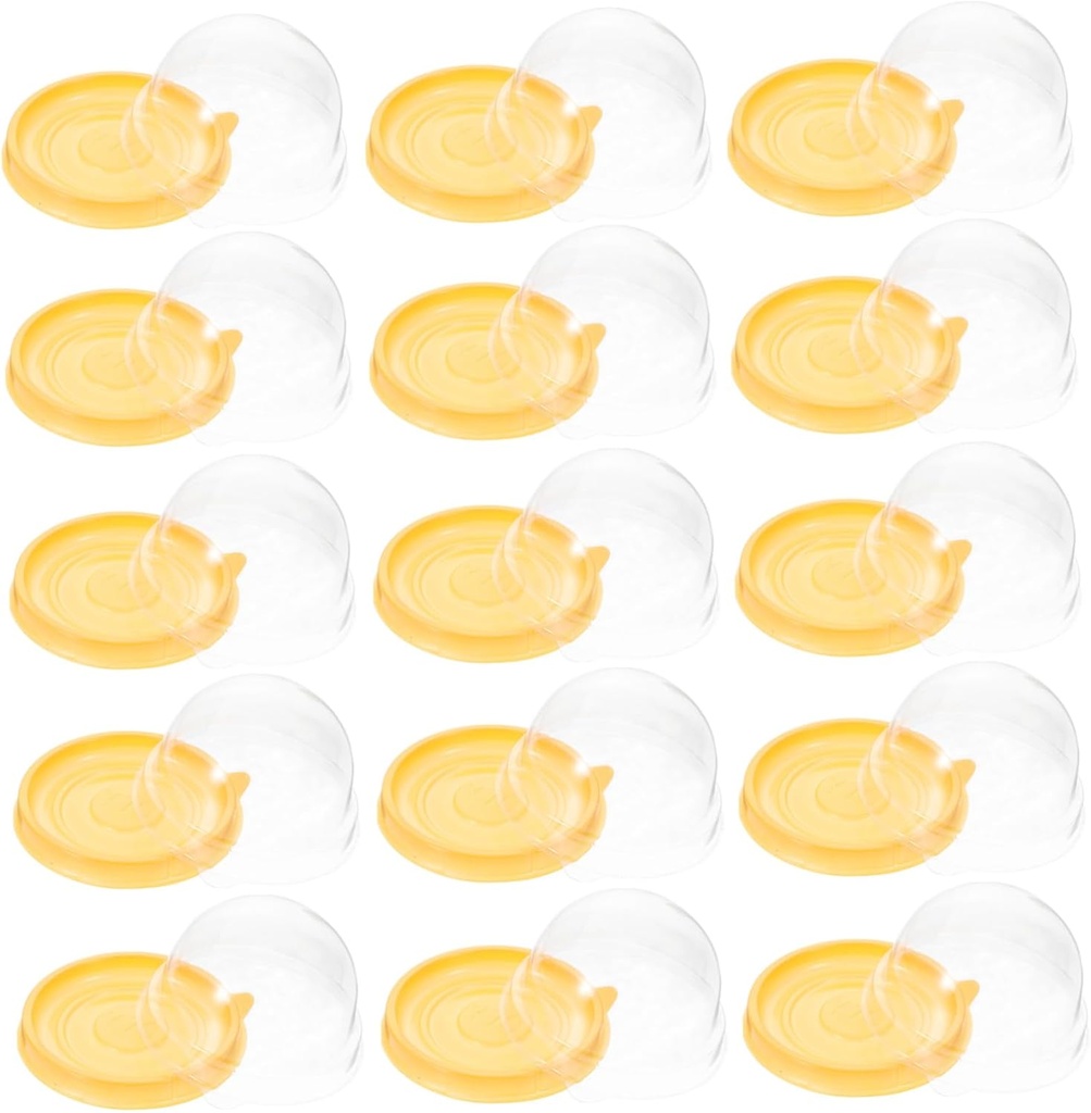 100pcs Muffin Boxes Pastry Boxes Surface Egg-yolk Containers Moon Cake Carrier Multi-purpose