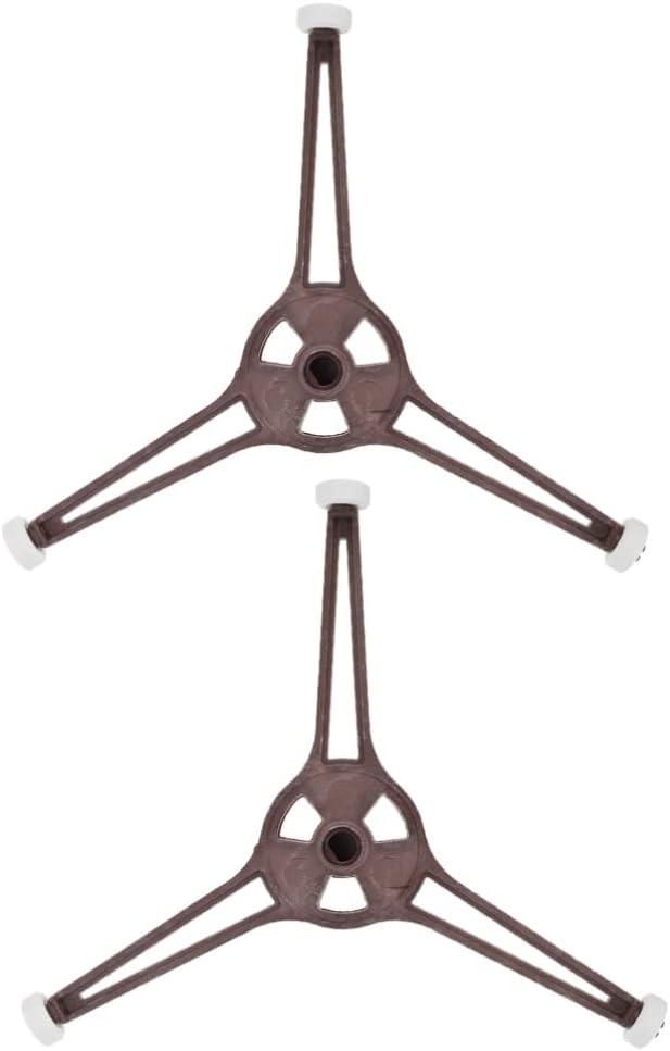 2pcs Microwave Turntable Holder Triple Rotating Oven Base Support for Balanced Heating and Food Rotation Compatible Microwaves