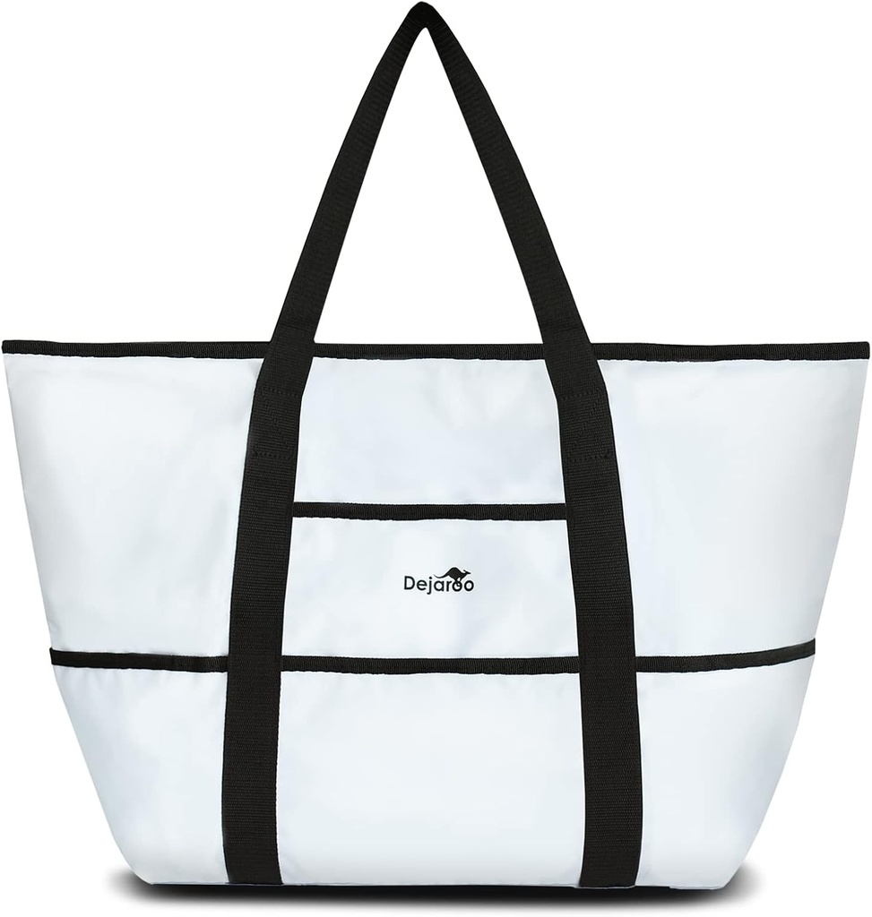 Dejaroo Waterproof Beach Bag - Weekend Overnight Tote - Large and Lightweight