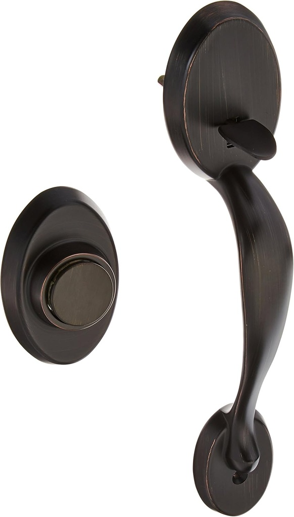Kwikset 802CELIP-11P Chelsea Dummy Exterior Handleset Venetian Bronze Finish