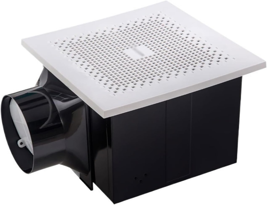 Toilets Ceiling Exhaust Fan Mute Powerful Ceiling Restroom Office Ventilation Fan Toilet Extractor Fan Bedrooms(26 * 26cm)