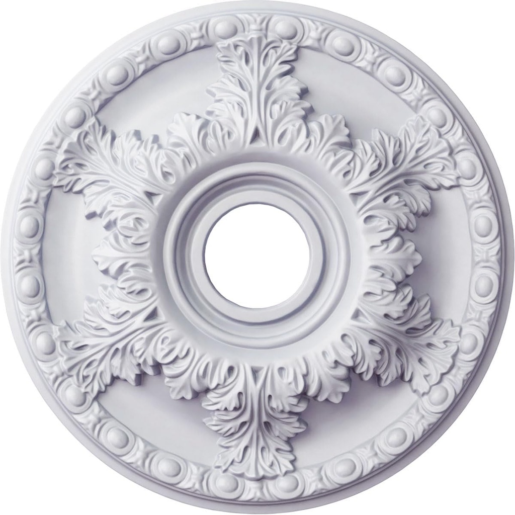Ekena Millwork CM18GA 18-Inch OD x 3 1/2-Inch ID x 1 3/4-Inch Granada Ceiling Medallion
