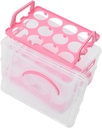 Clear Cake Carrier Box for Outdoor Events Reusable Two Cake Packing Holder Stylish Design for Cupcakes for Parties and Special Occasions