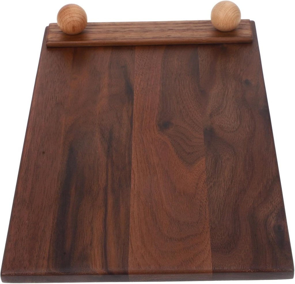 ABOOFAN Wooden Menu Writing Board Vertical Clipboard Portable Menu Wooden Plate for Conference Board Bar Restaurant Use