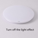 Chandelier Light, Led Ceiling Lamp Fixture, Minimalist Flush Mount Balcony Ceiling Light Nordic Round Ceiling Lighting White Light 6000K Flat Light for Bedrooms(38Cm)/White/26cm