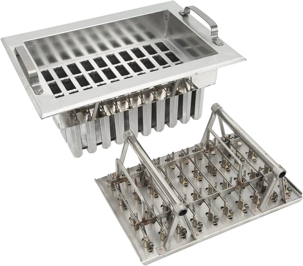 aqxreight Stainless Steel Ice Cream DIY Quick Ice Stick Maker Large Capacity Easy to for Home Kitchen, aqxreight34ctydxsz0