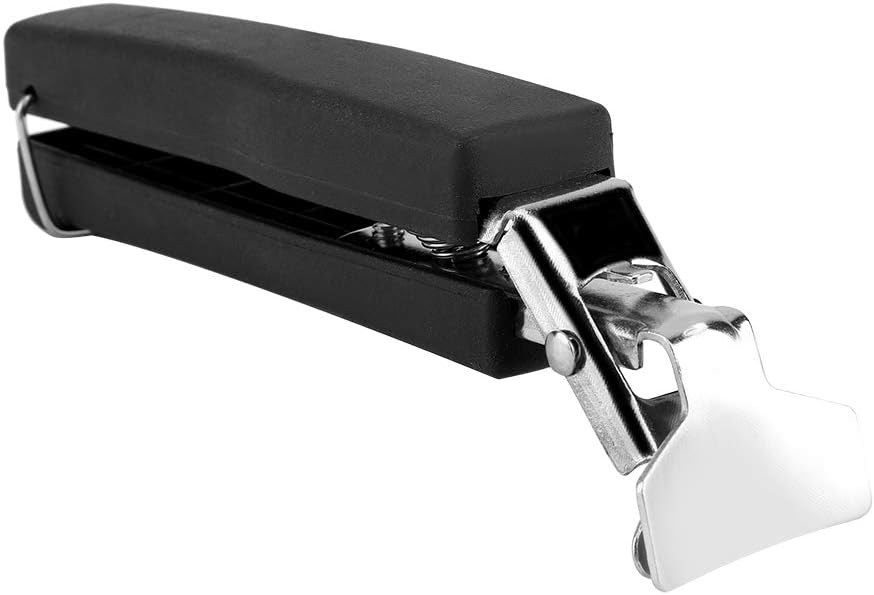 Bowl Clip, Gripper Clamp for Lifting Hot Dishes Pots Pans from Microwave Oven Air Fryer, Stainless Steel Anti-Scald Kitchen Tool with Heat-Resistant Silicone Handle, Easy Storage