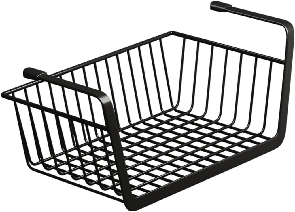 Hanging Basket for Kitchen under Shelf Basket Storage Shelf for Home Cabinet Storage Rack