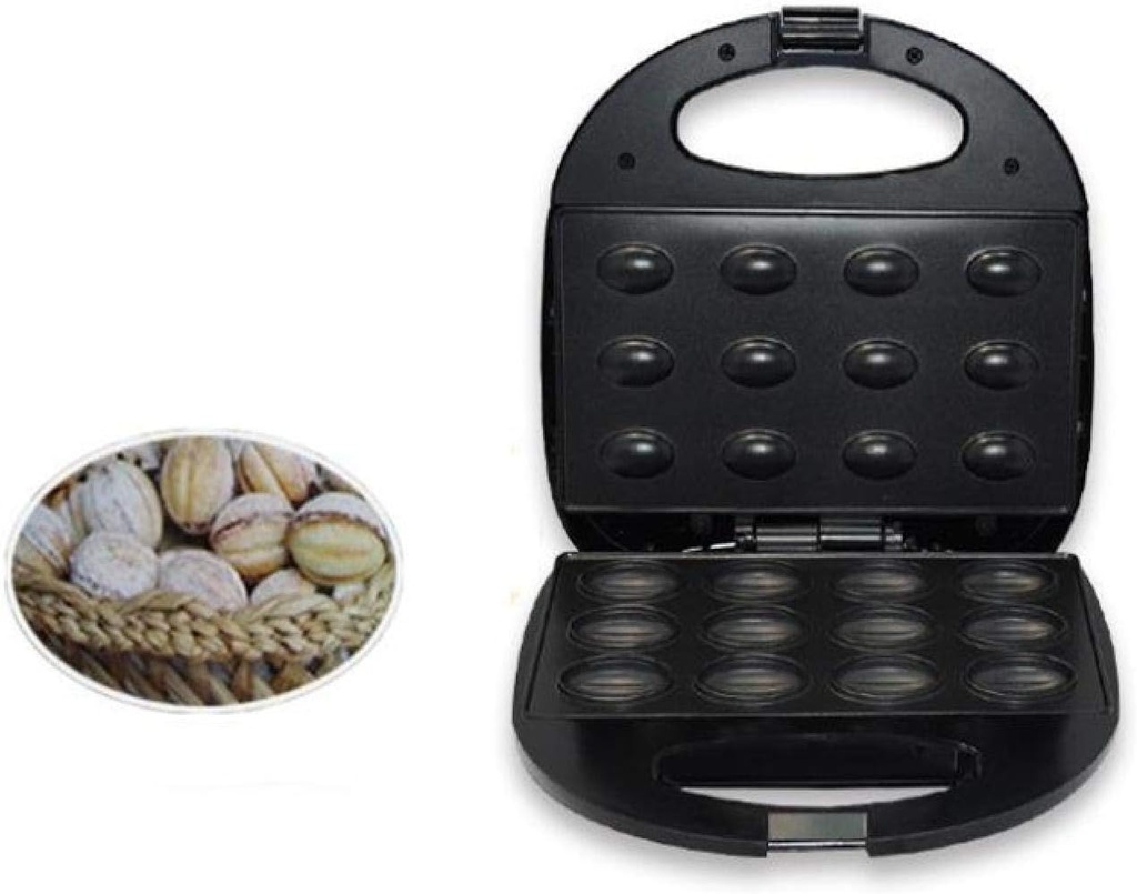 Sandwich Maker Breakfast Sandwich Maker Mini Toasted Sandwich Maker Waffle Maker Electric Walnut Cake Machine Non-Stick Coating Breakfast Cake Cooking Tool