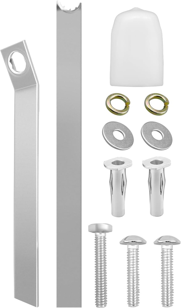 Toilet Seat Anchor Kit Compatible with K-3386 K-3393 K-3398 K-3564 K-14338 K-3607 Models Replace K-84999, Toilet Seat Fastening Kit