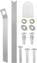 Toilet Seat Anchor Kit Compatible with K-3386 K-3393 K-3398 K-3564 K-14338 K-3607 Models Replace K-84999, Toilet Seat Fastening Kit