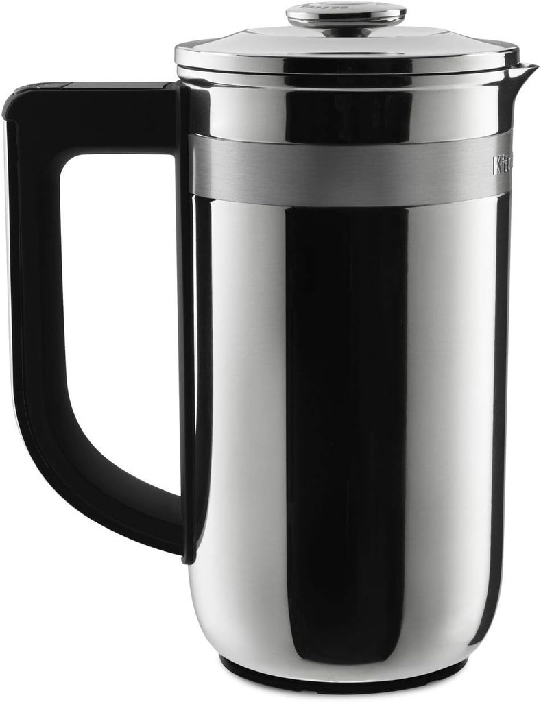 KitchenAid KCM0512SS Precision Press Coffee Maker, Stainless Steel