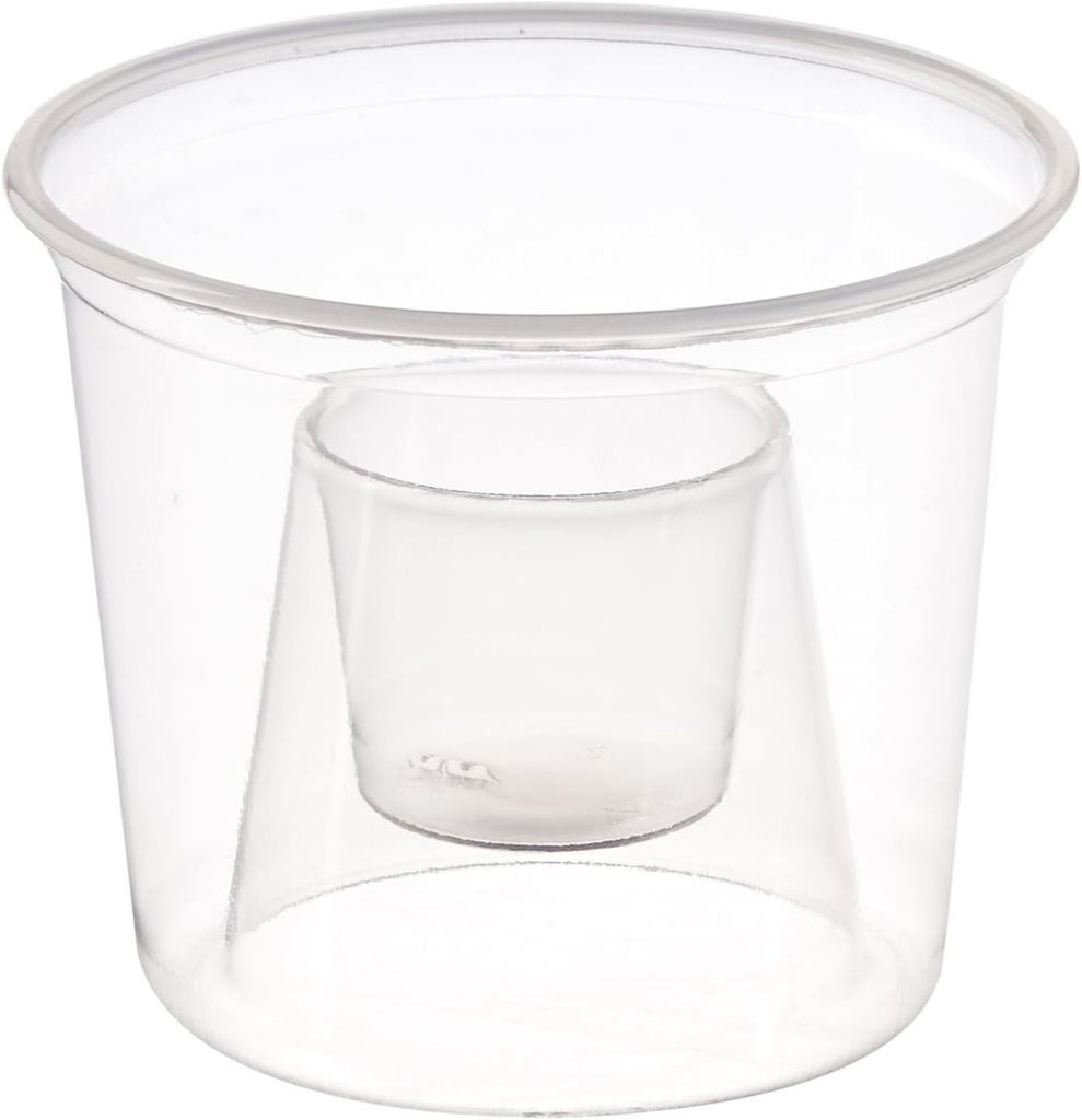 Polar Ice 50 Count Disposable Plastic Power Bomber Shot Cups or Jager Bomb Glasses