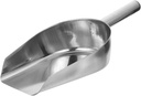 Stainless Steel Ice Cube Scoop Food Shovel for Multi Purpose Use for Parties Bars and Buffets Ice Shovel with Smooth Mirror Finish