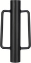 Fence Post Driver T Post Pounder with Handle 16 LB, Heavy Duty Hand Post Rammer for Wooden Posts/U-Channels/Fence Posts, 16 Inch Post Hole Digger (Black)