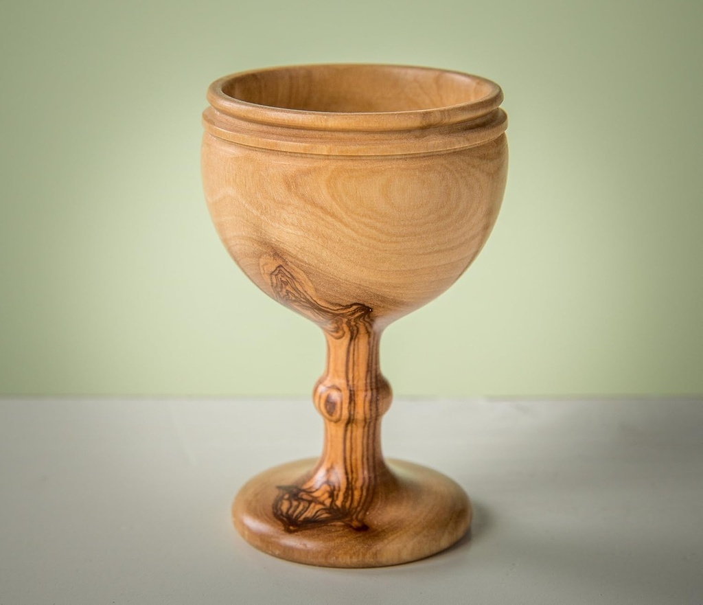 Olive Wood Communion Cup